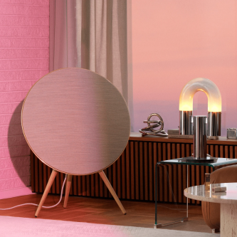 Altoparlant minimalist Bang & Olufsen Beosound A9 i Gjeneratës së 5-të të Zi Anthracite