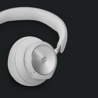 Kufje lojrash pa tela nga Over-Ear Bang & Olufsen Beoplay Portal, Zhdukje e Përshtatshme e Zhurmës, Mjegull gri