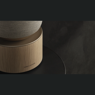 Altoparlanti i dhomës së ndenjes Bang & Olufsen Beosound Balance, Wi-Fi, Lisi i Zi