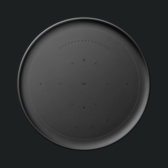 Altoparlanti i dhomës së ndenjes Bang & Olufsen Beosound Balance, Wi-Fi, Lisi i Zi
