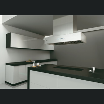 Aspirator ishulli Pando I-1001 V.1250, gjerësi 120 cm, A+, inox