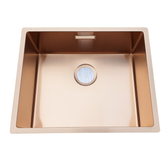 CookingAid BOX LUX 50 Lavaman kuzhine prej u inox me shtresë bakri PVD qeramike + aksesorë montimi