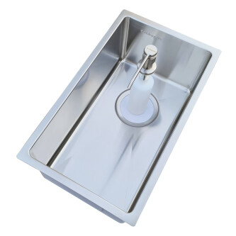 CookingAid HERA MINI lavaman kuzhine inox me shpërndarës detergjenti + aksesorë montimi