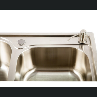 Dispenzues sapuni CookingAid inox me enë ABS