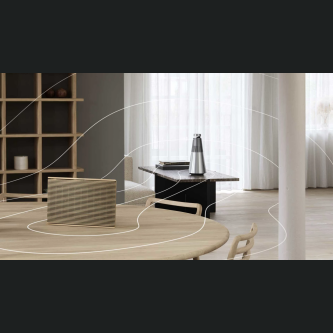Altoparlant me shumë dhoma Bang & Olufsen Beosound 2, Wi-Fi, Natyral
