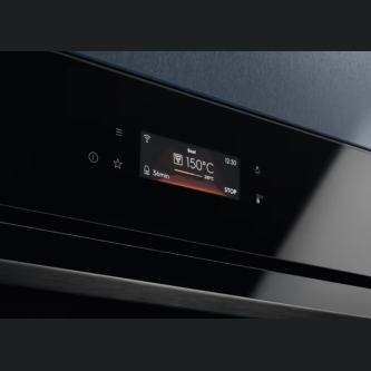 Furrë me avull Electrolux EOC8P39WZ, SteamCrisp WiFi me vetëpastruese pirolitike A+ 72 litra e zezë