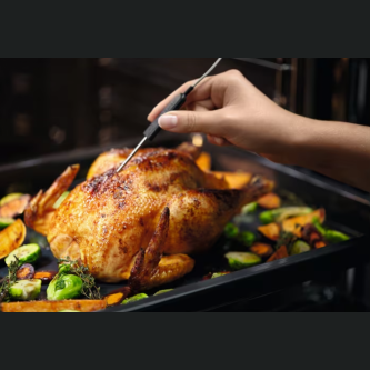 Furrë me avull Electrolux EOC8P39WZ, SteamCrisp WiFi me vetëpastruese pirolitike A+ 72 litra e zezë