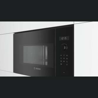 Furrë me mikrovalë Bosch BFL554MB0, 25 l, 900 W, E zezë