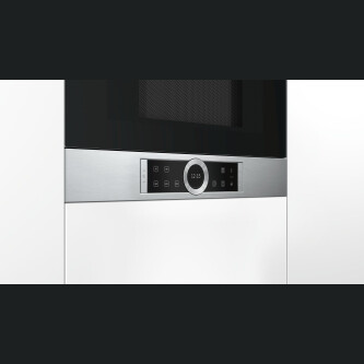 Furrë me mikrovalë Bosch BFR634GS1, 21 l, 900 W, Inox