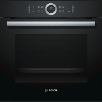 Furrë e integruar Bosch HBG675BB1, vetëpastruese pirolitike, 71 l, A+