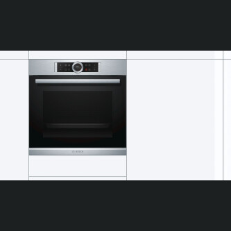 Furrë multifunksionale e integruar Bosch HBG633NS1, 71 l, A+