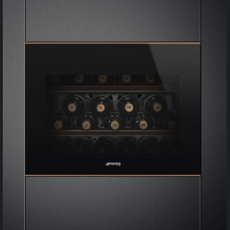 Ftohës i integruar i verës Smeg - Dolce Stil Novo, 21 shishe, 45 cm