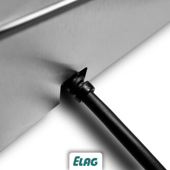 Mbulesa mbrojtëse e skarës Elag LeMax®,  inox