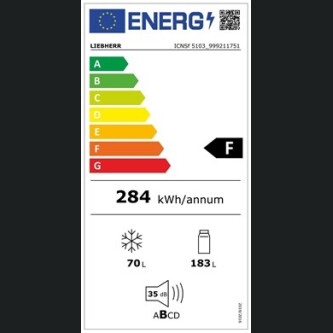 Frigorifer i integruar Liebherr ICNSf 5103 Pure NoFrost, 253 l, F