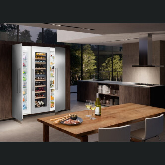 Vitrina e integruar e verës Liebherr Premium, EWTdf 3553, 80 shishe, 254 l, G