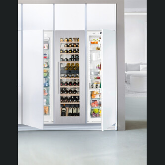 Vitrina e integruar e verës Liebherr Premium, EWTdf 3553, 80 shishe, 254 l, G