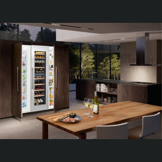 Vitrina e integruar e verës Liebherr Premium, EWTdf 3553, 80 shishe, 254 l, G