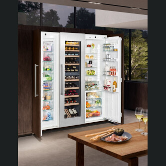 Vitrina e integruar e verës Liebherr Premium, EWTdf 3553, 80 shishe, 254 l, G