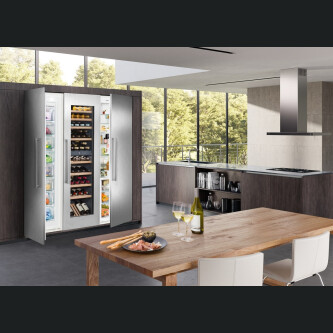 Vitrina e integruar e verës Liebherr Premium, EWTdf 3553, 80 shishe, 254 l, G