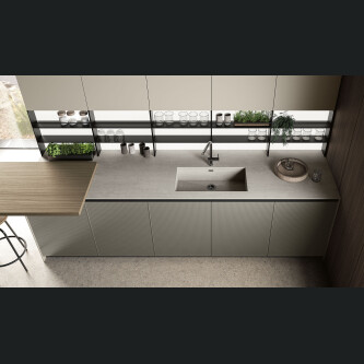 Kuzhinë - Febal Casa (Origina aluminum-framed door)