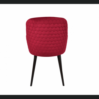 Karrige prej kadifeje Jaqueline Double Honeycomb