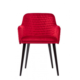 Karrige prej kadifeje Jaqueline Double Honeycomb