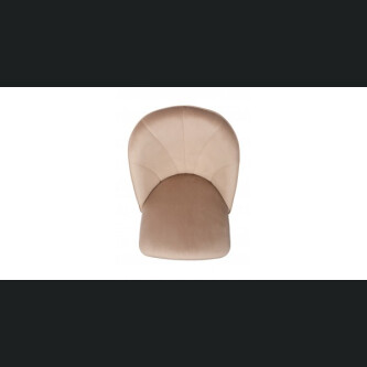 Karrige Celine Leather & Velvet, kadife premium, lëkurë natyrale, këmbë bronzi