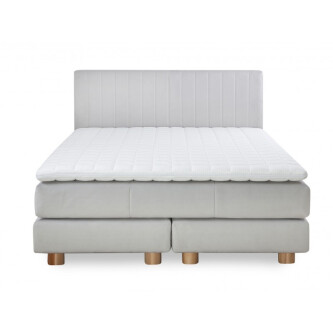 Krevat Marmorelle boxspring, thjesht i veshur me susta, lartësia e kokës 110 cm, dyshek i përfshirë, pa sipër