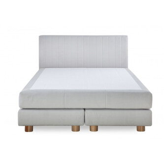 Krevat Marmorelle boxspring, thjesht i veshur me susta, lartësia e kokës 110 cm, dyshek i përfshirë, pa sipër
