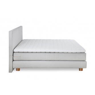 Krevat Marmorelle boxspring, thjesht i veshur me susta, lartësia e kokës 110 cm, dyshek i përfshirë, pa sipër