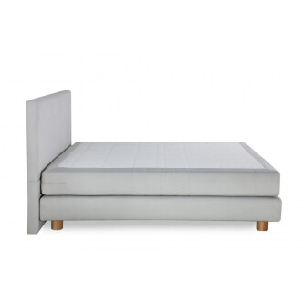 Krevat Marmorelle boxspring, thjesht i veshur me susta, lartësia e kokës 110 cm, dyshek i përfshirë, pa sipër