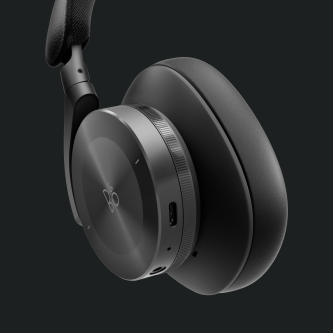 Kufje me valë Bang & Olufsen Beoplay H95 me anë të veshit, anulim adaptiv i zhurmës, i zi