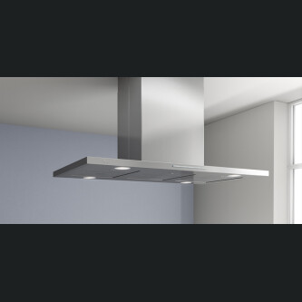 Aspirator ishulli Pando I-402 V.1250, gjerësi 90 cm, A+, inox