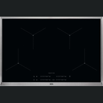 Pllakë me induksion, AEG, IAE84411XB, me SenseBoil, 80 cm