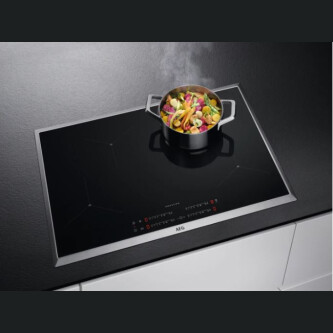 Pllakë me induksion, AEG, IAE84411XB, me SenseBoil, 80 cm