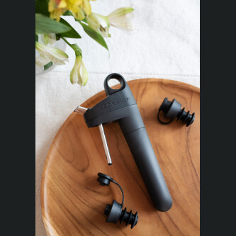 Set i sistemit të ruajtjes së verës Coravin Pivot +, E zezë
