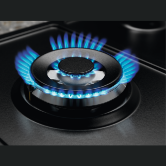 Furrë me gaz Electrolux KGS6436RK 60 cm E zeze mat