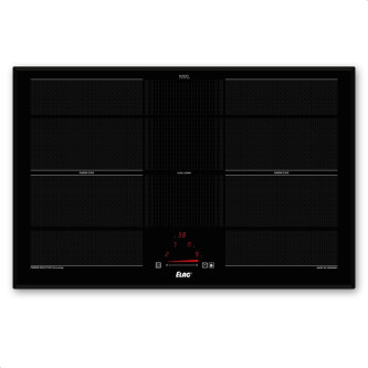 Pllakë me induksion Elag 4-Zone ""EX-500" KMI 80610.4-F me FusionTechnology, 80cm
