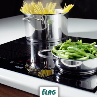 Pllakë me induksion Elag 4-Zone ""EX-500" KMI 80610.4-F me FusionTechnology, 80cm