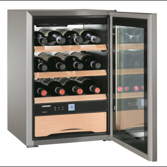 Kabineti vere Liebherr Premium WKes 653, 12 shishe, 38 l,E