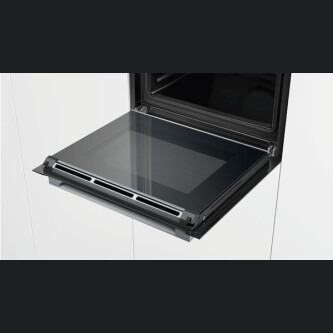 Furrë shumëfunksionale, e integruar Bosch HBG6764B1, vetëpastruese pirolitike, 71 l, A+