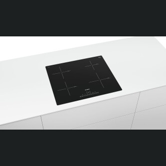 Pllakë me induksion Bosch PUE611FB1E, 60 cm E zezë