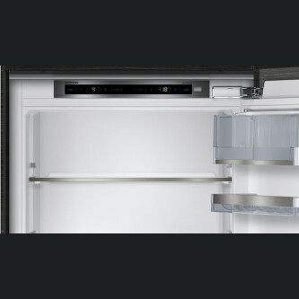 Frigorifer i integruar Siemens KI86SAFE0 iQ500, me sipërfaqen e poshtme të ngrirjes, 177,2 x 55,8 cm, mentesha e sheshtë, C, 266 l