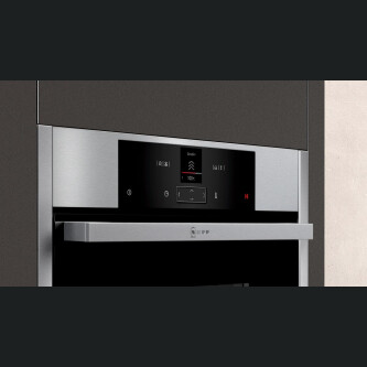 Furrë kompakte e integruar Neff C15DR00N0, me 100% avull,  inox, 38 l