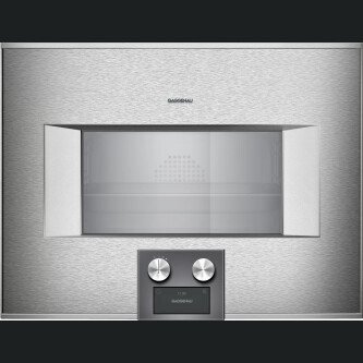 Furrë e kombinuar me avull Gaggenau, seria 400, A, 50l, 60 x 45 cm,  inox, BS475112