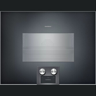 Furrë me avull e integruar Gaggenau, seria 400, A, 50l, 60 x 45 cm, antracit, BS475102
