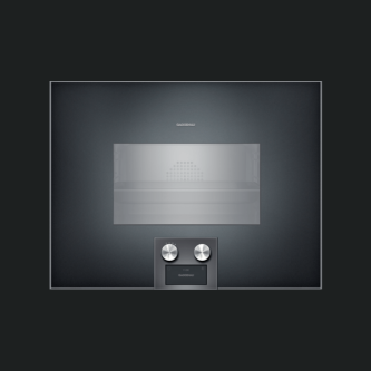 Furra e kombinuar me avull Gaggenau BS454101, seria 400, A, 50l, 60 x 45 cm, antracit