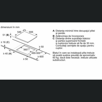 Pllakë me induksion Neff T56TT60N0, TwistPad®, 60 cm