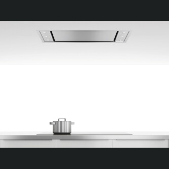 Aspirator tavani Pando E-295 V.1350, lartesia 90 cm, klasi A, inox