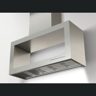 Aspirator muri Pando P-960, H.1250, gjerësia 100 cm, A+, inox